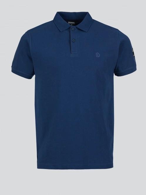 Fundango Insignia Poloshirt férfi galléros póló sötétkék színben 8