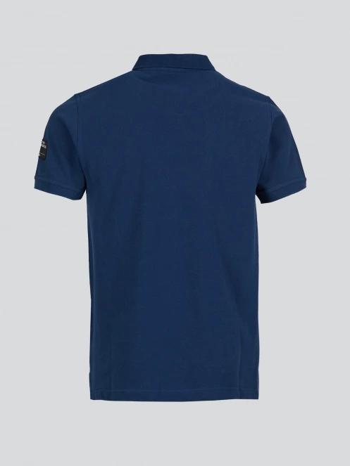 Fundango Insignia Poloshirt férfi galléros póló sötétkék színben 9