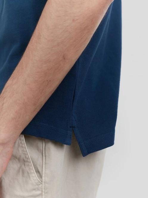 Fundango Insignia Poloshirt férfi galléros póló sötétkék színben 7