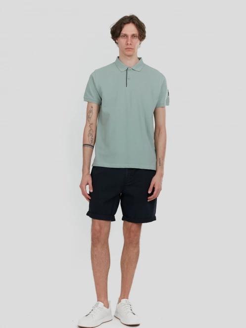 Fundango Insignia Poloshirt férfi galléros póló zöld színben 3