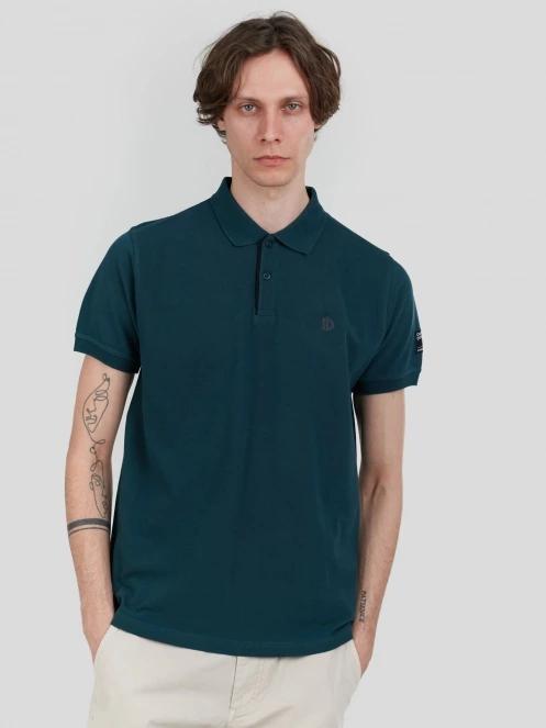 Fundango Insignia Poloshirt férfi galléros póló zöld színben 2