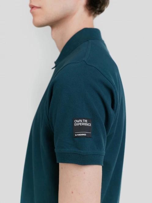 Fundango Insignia Poloshirt férfi galléros póló zöld színben 6