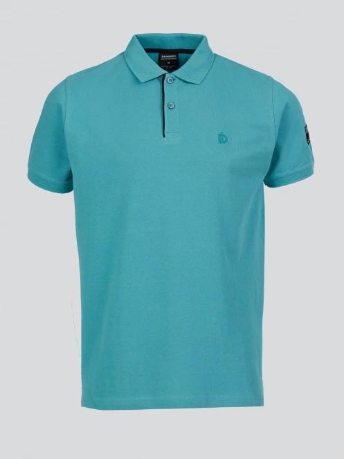 Fundango Insignia Poloshirt férfi galléros póló zöld színben 7