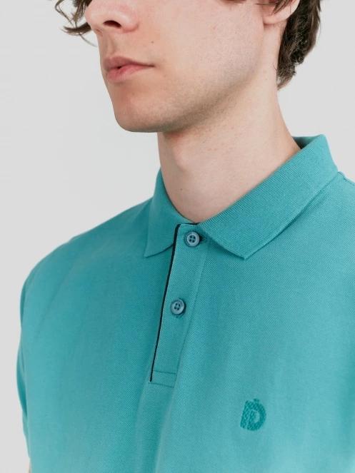 Fundango Insignia Poloshirt férfi galléros póló zöld színben 5