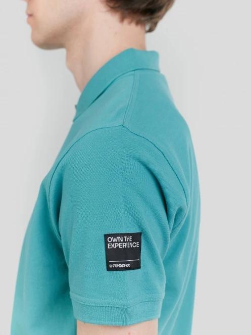 Fundango Insignia Poloshirt férfi galléros póló zöld színben 6