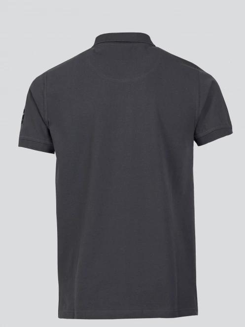 Fundango Insignia Poloshirt férfi galléros póló szürke színben 8