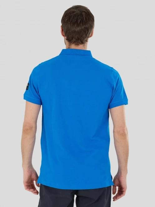 Fundango Insignia Poloshirt férfi galléros póló kék színben 3