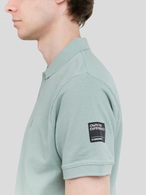 Fundango Insignia Poloshirt férfi galléros póló zöld színben 6