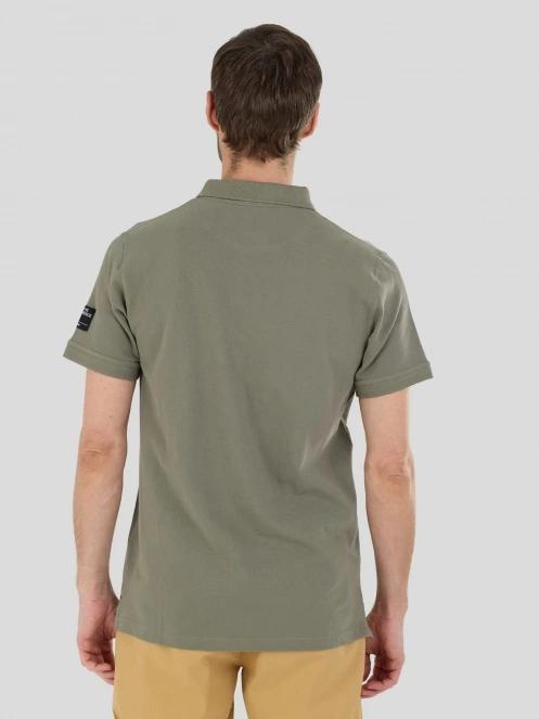 Fundango Insignia Poloshirt férfi galléros póló zöld színben 3