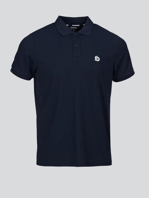 Fundango Zeno Tech Poloshirt férfi rövid ujjú sport póló sötétkék színben 7
