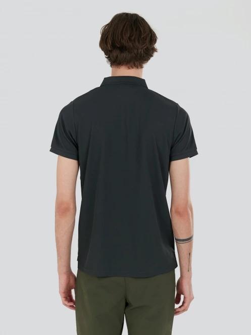 Fundango Zeno Tech Poloshirt férfi rövid ujjú sport póló szürke színben 3