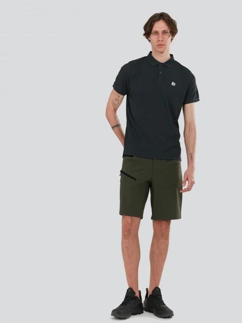 Fundango Zeno Tech Poloshirt férfi rövid ujjú sport póló szürke színben 4