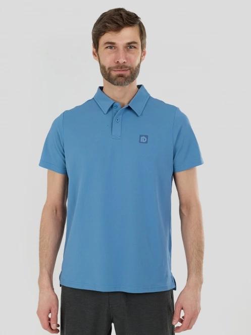 Fundango Zeno II Tech Poloshirt férfi galléros sport póló kék színben 2