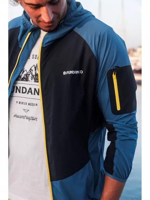 Fundango Scud Windbreaker férfi széldzseki zöld színben 7