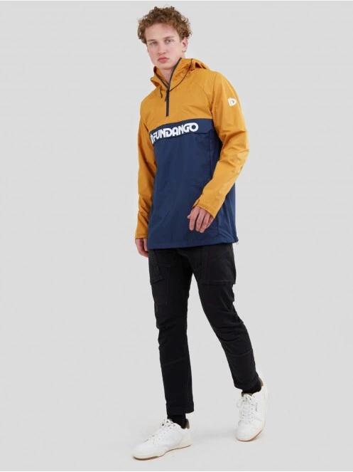 Fundango Salmo Logo Anorak férfi esőkabát sárga színben 4