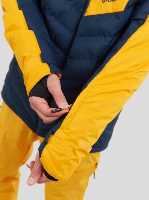 Fundango Willow Padded Jacket férfi síkabát narancssárga színben 7