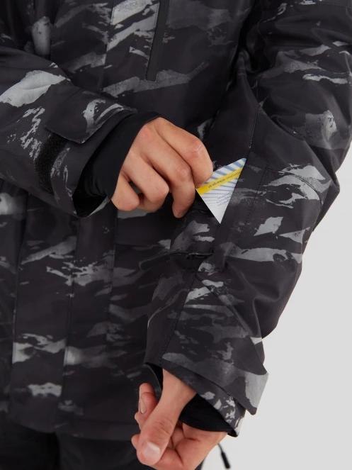 Fundango Ryder Jacket férfi síkabát fekete színben 9