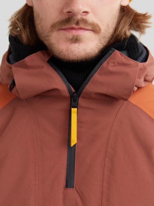 Fundango Burnaby Logo Anorak férfi síkabát piros színben 6