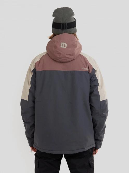 Fundango Burnaby Logo Anorak férfi síkabát lila színben 3