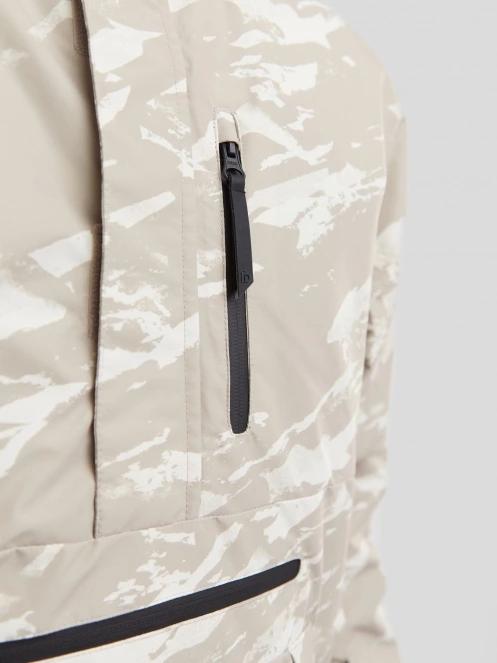 Fundango Tilbury Logo Anorak férfi síkabát szürke színben 6