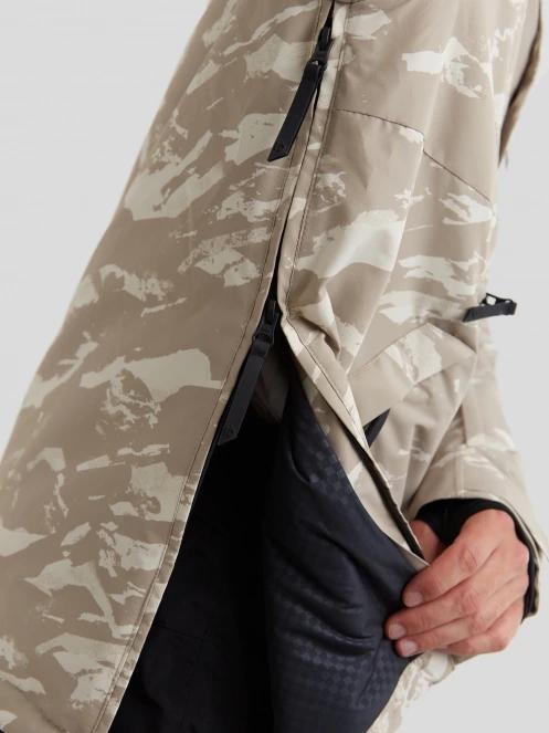Fundango Tilbury Logo Anorak férfi síkabát szürke színben 8