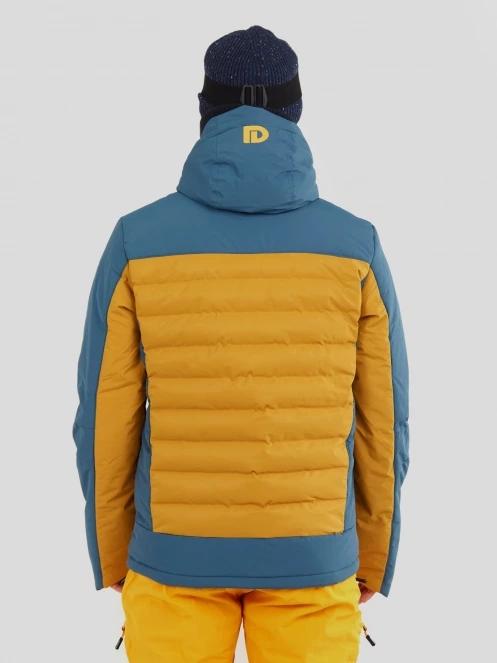 Fundango Orion Padded Jacket férfi steppelt síkabát barna színben 3