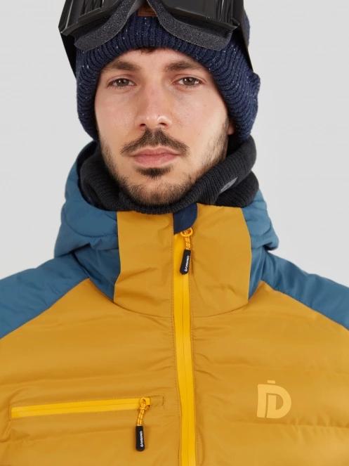 Fundango Orion Padded Jacket férfi steppelt síkabát barna színben 5