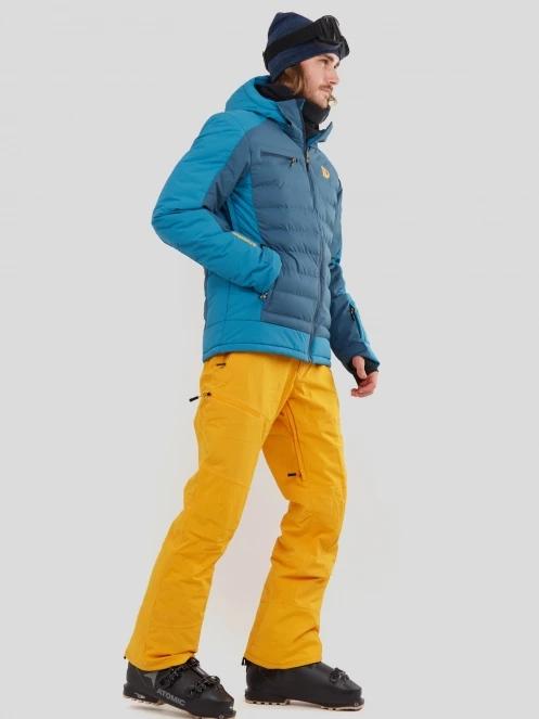 Fundango Orion Padded Jacket férfi steppelt síkabát kék színben 4