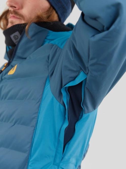Fundango Orion Padded Jacket férfi steppelt síkabát kék színben 8