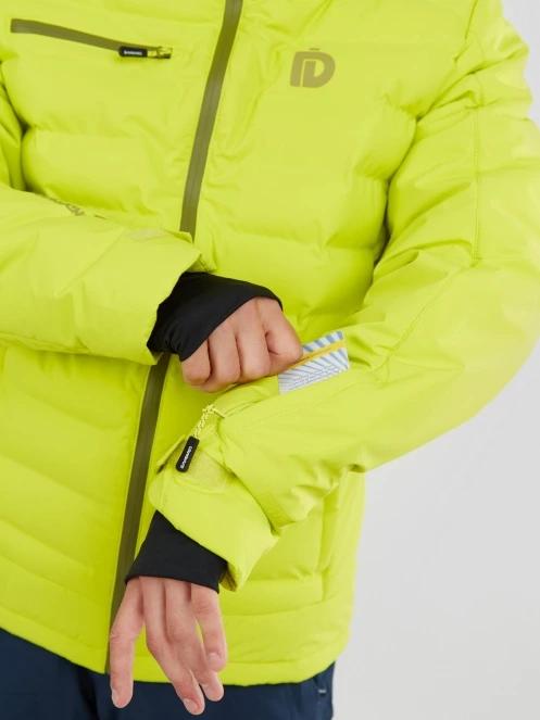 Fundango Orion Padded Jacket férfi steppelt síkabát zöld színben 5