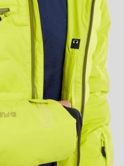 Fundango Orion Padded Jacket férfi steppelt síkabát zöld színben 10