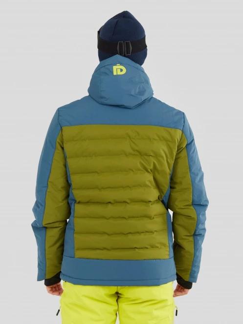 Fundango Orion Padded Jacket férfi steppelt síkabát oliva színben 3