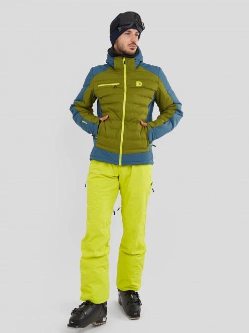 Fundango Orion Padded Jacket férfi steppelt síkabát oliva színben 4