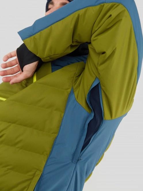 Fundango Orion Padded Jacket férfi steppelt síkabát oliva színben 5