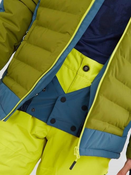 Fundango Orion Padded Jacket férfi steppelt síkabát oliva színben 7