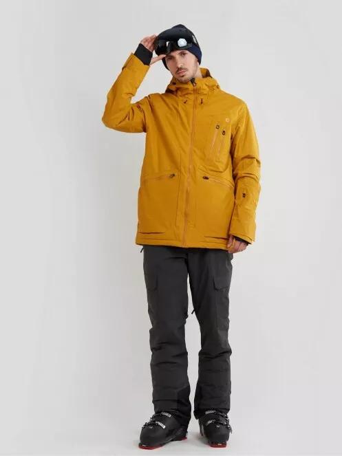 Fundango Decatur Jacket férfi síkabát sárga színben 4