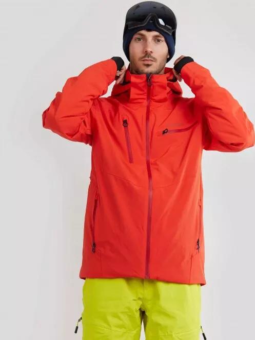 Fundango Telluride Jacket férfi síkabát piros színben 4