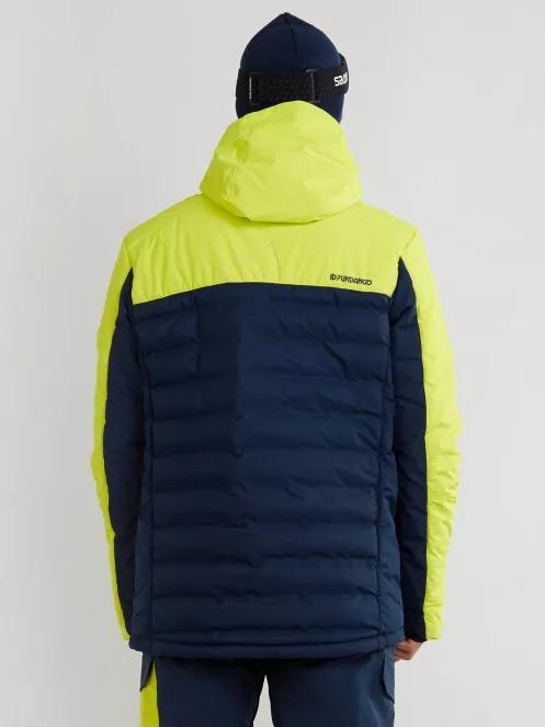 Fundango Willow Padded Jacket férfi síkabát sárga színben 3