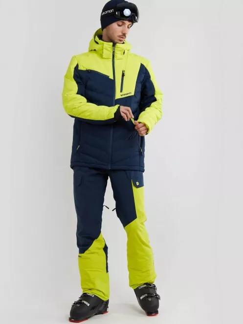 Fundango Willow Padded Jacket férfi síkabát sárga színben 4