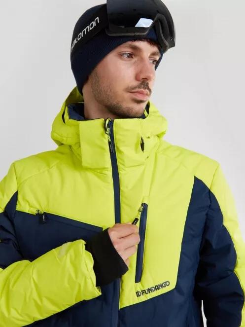 Fundango Willow Padded Jacket férfi síkabát sárga színben 5