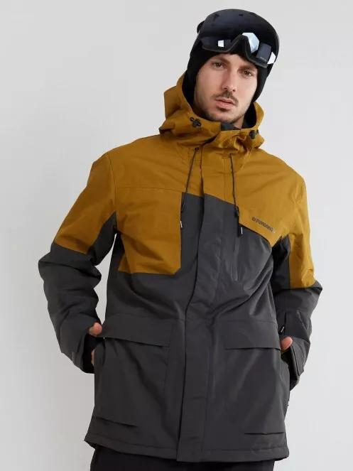 Fundango Ryder Jacket férfi síkabát sárga színben 2