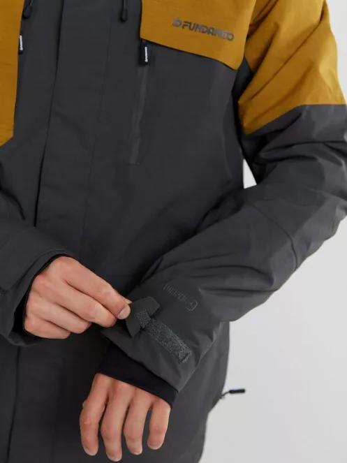 Fundango Ryder Jacket férfi síkabát sárga színben 5