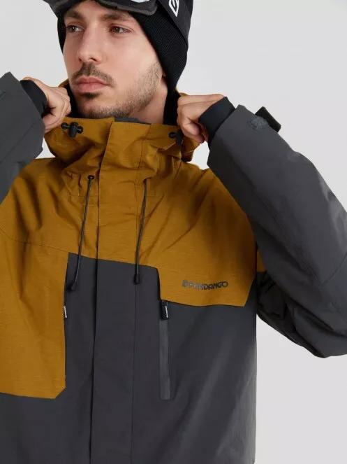 Fundango Ryder Jacket férfi síkabát sárga színben 6