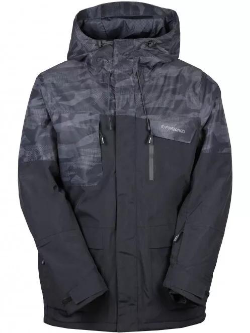 Fundango Ryder Jacket férfi síkabát fekete színben 7