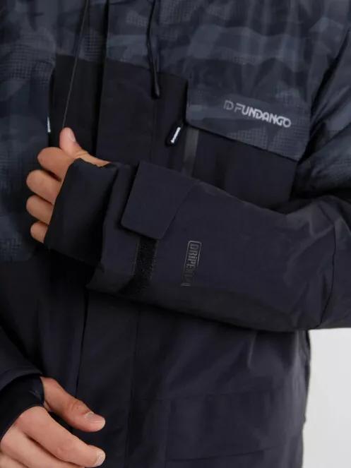 Fundango Ryder Jacket férfi síkabát fekete színben 6