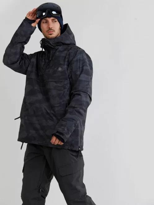 Fundango Burnaby Anorak férfi síkabát fekete színben 5
