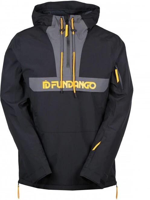 Fundango Burnaby Logo Anorak férfi síkabát szürke színben 8