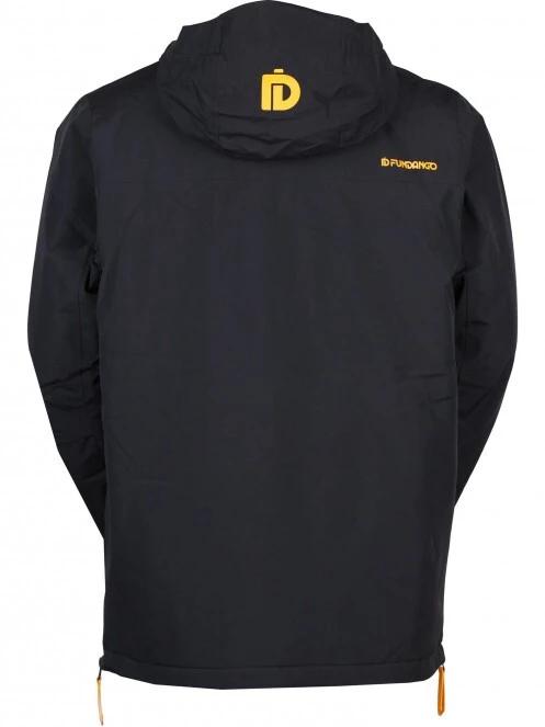 Fundango Burnaby Logo Anorak férfi síkabát szürke színben 10