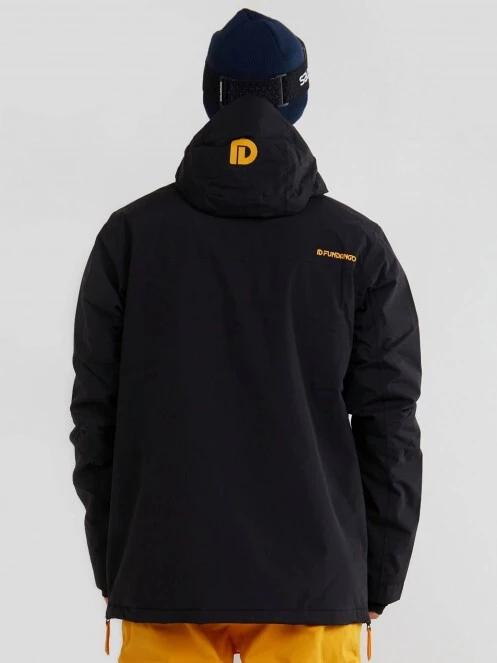 Fundango Burnaby Logo Anorak férfi síkabát szürke színben 3