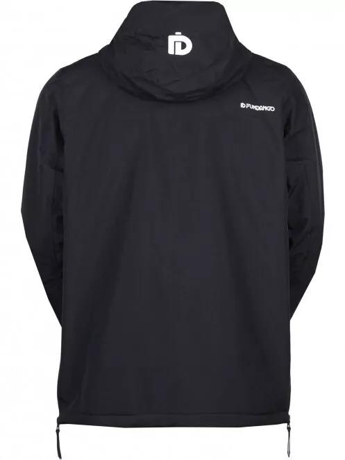 Fundango Burnaby Logo Anorak férfi síkabát fekete színben 9